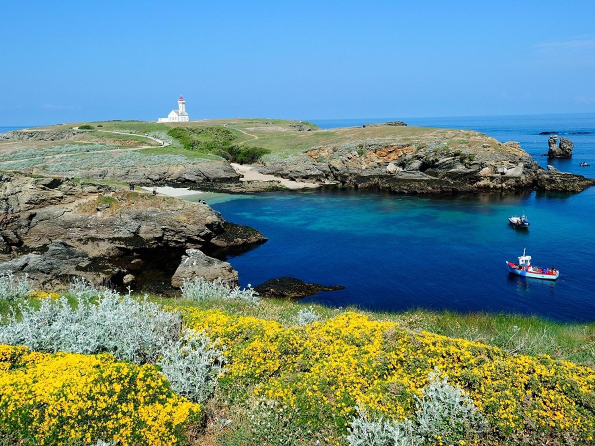 Maison Confortable Pres De La Mer Et Du Bourg, Calme Et Authenticite A Sauzon. - Fr-1-418-153 Εξωτερικό φωτογραφία